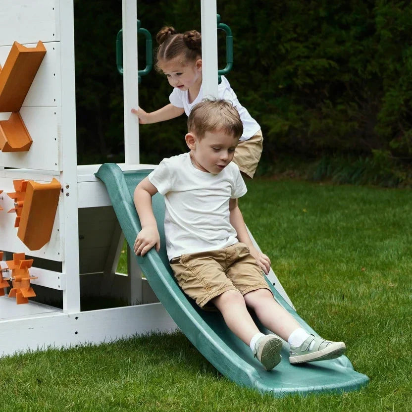 Avenlur Aloe Outdoor Mini Playset for Toddlers - Water Slide & Backyard Fun