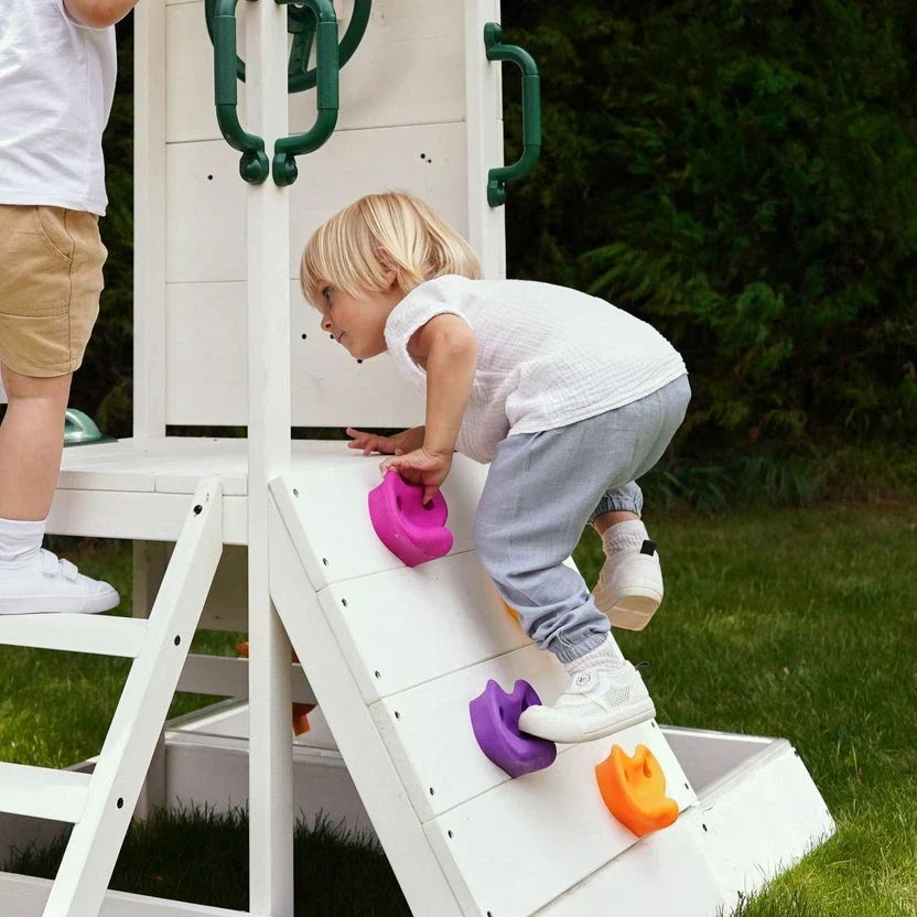 Avenlur Aloe Outdoor Mini Playset for Toddlers - Water Slide & Backyard Fun