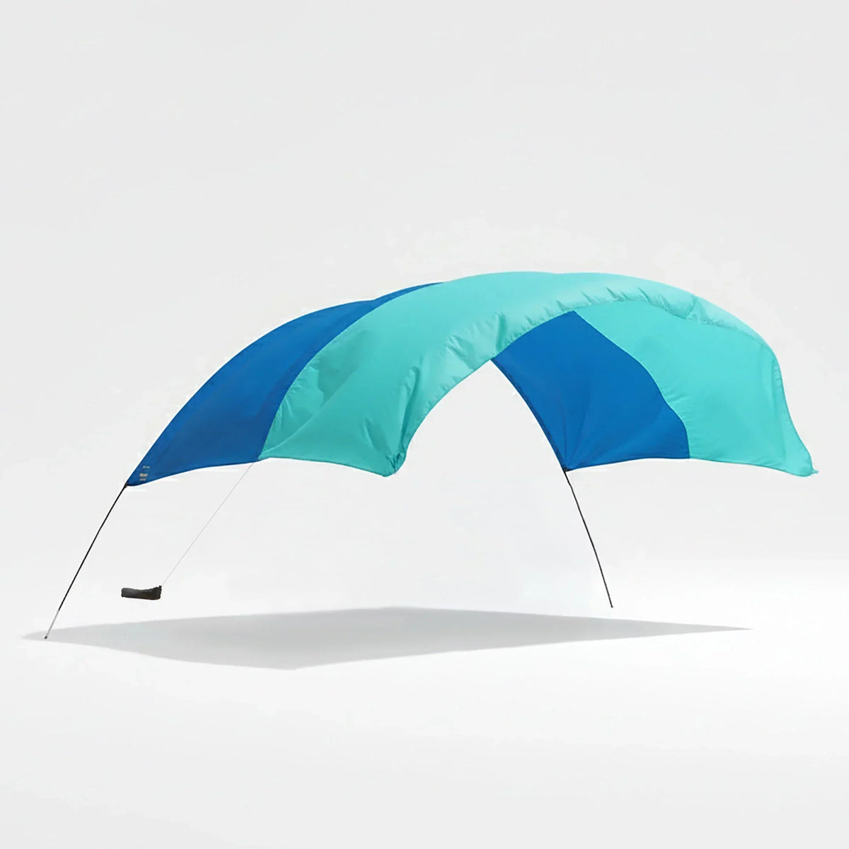 Shibumi Shade Classic Bundle with Quiet Canopy, the Original Wind-Powered Beach Shade, Provides 150 Sq. Ft. of Shade, Weighs Only 4 Lbs, Sets up in 3