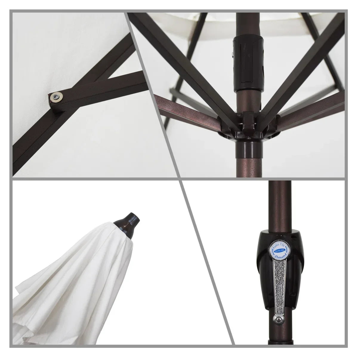 Joss & Main 11 ft Market Sunbrella Umbrella
