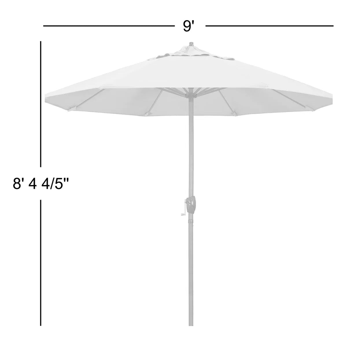 Joss & Main 11 ft Market Sunbrella Umbrella