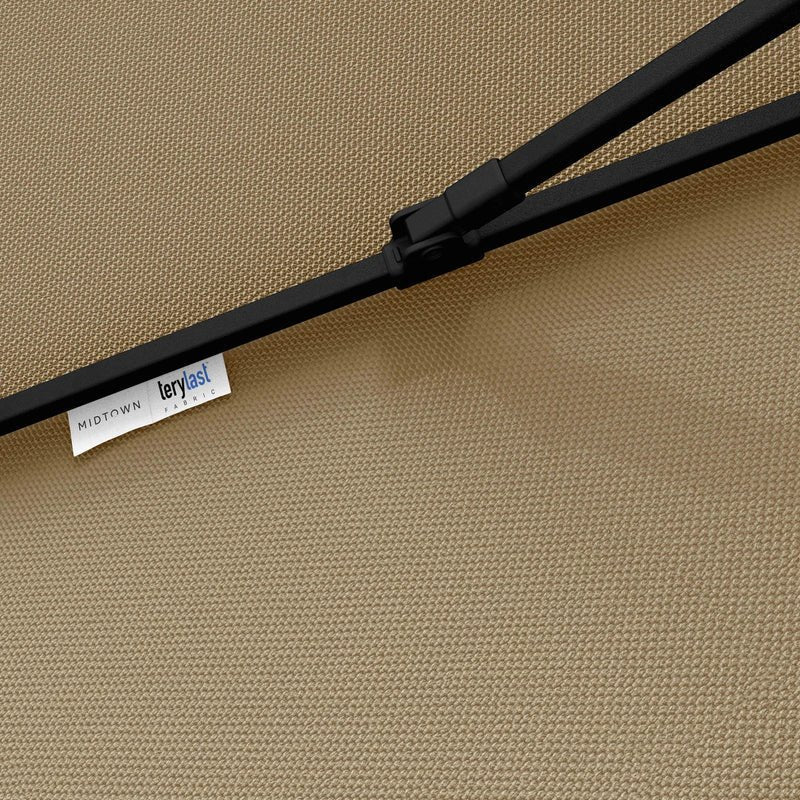 Midtown The Swilt 8 ft-10 ft auto lift sunbrella patio umbrella
