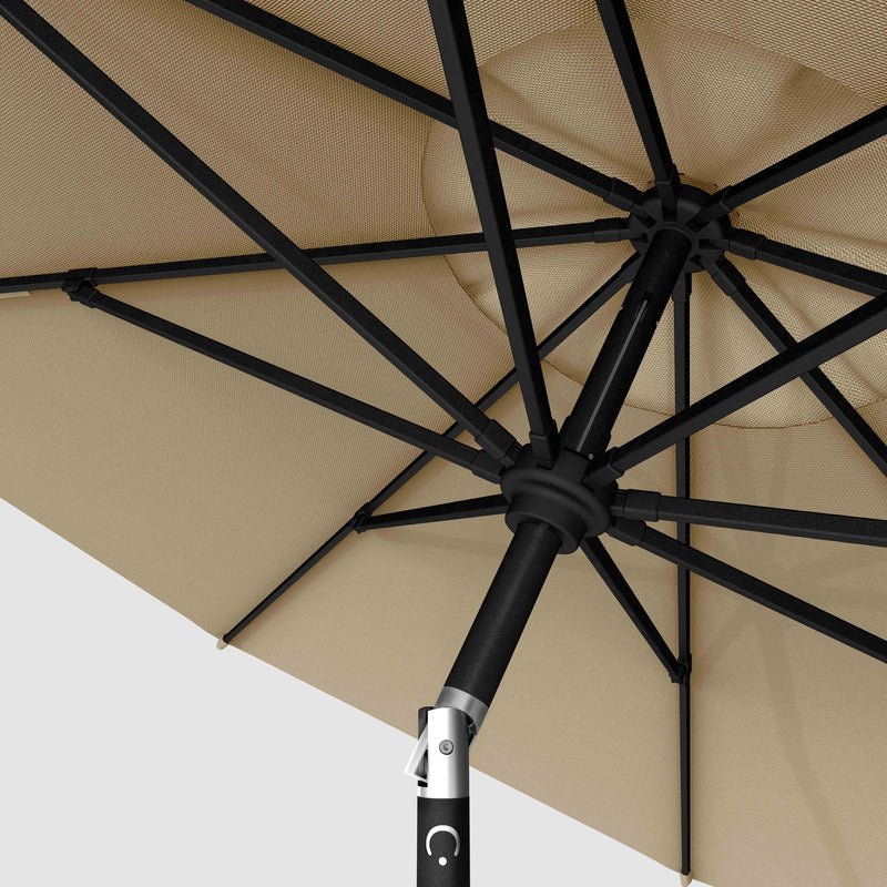 Midtown The Swilt 8 ft-10 ft auto lift sunbrella patio umbrella
