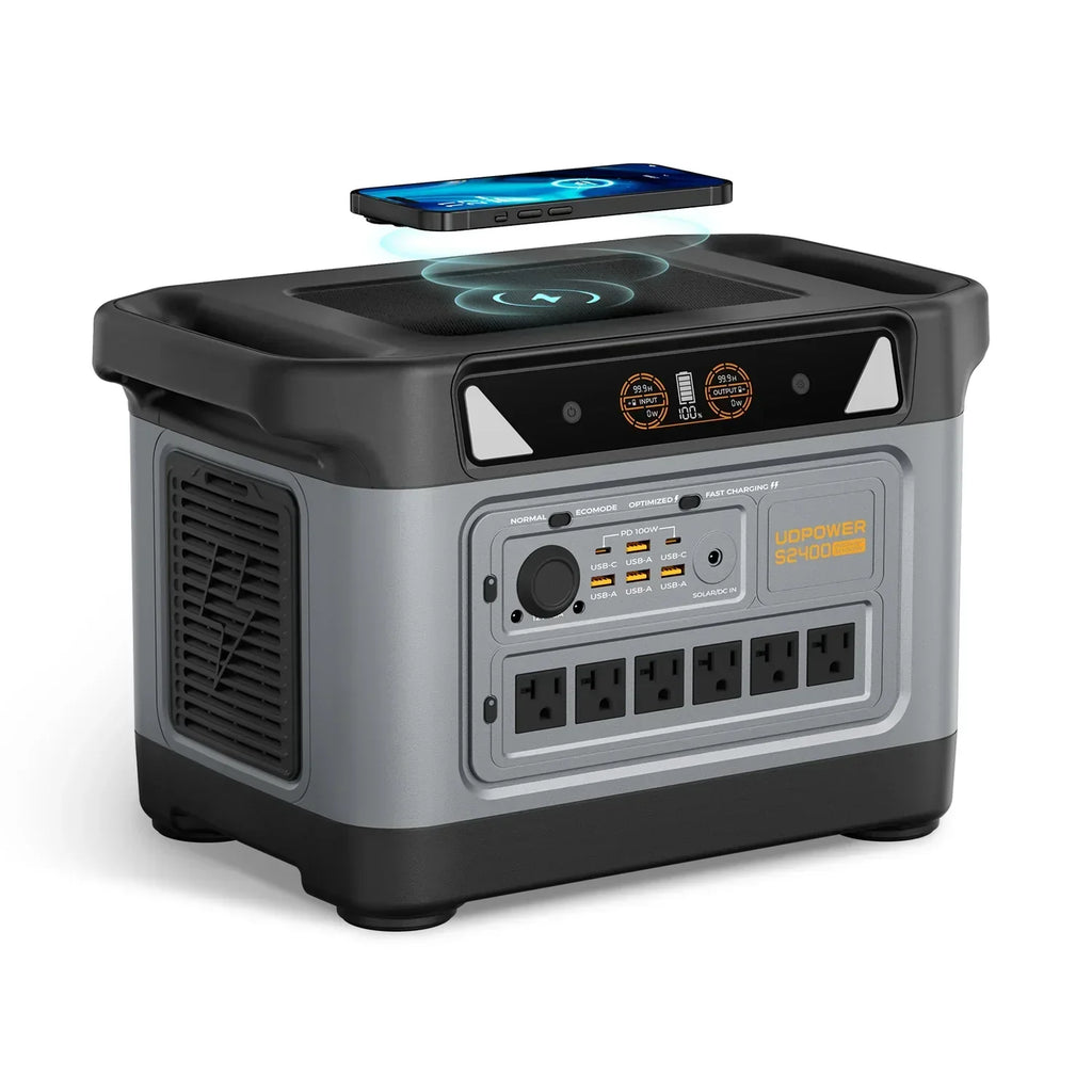 UDPOWER S2400 Portable Power Station - 2083Wh | 3000W Surge