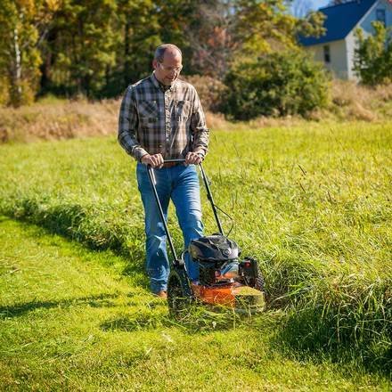 DR Power Equipment DR Pilot 22 Inch 7.6 FPT 170 Cc Gas Trimmer Mower