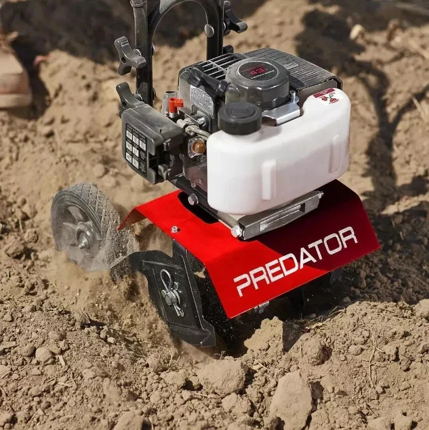 Predator Cultivator Gas Powered 2-stroke Engine 9 in. 43cc Lawn Garden Work New
