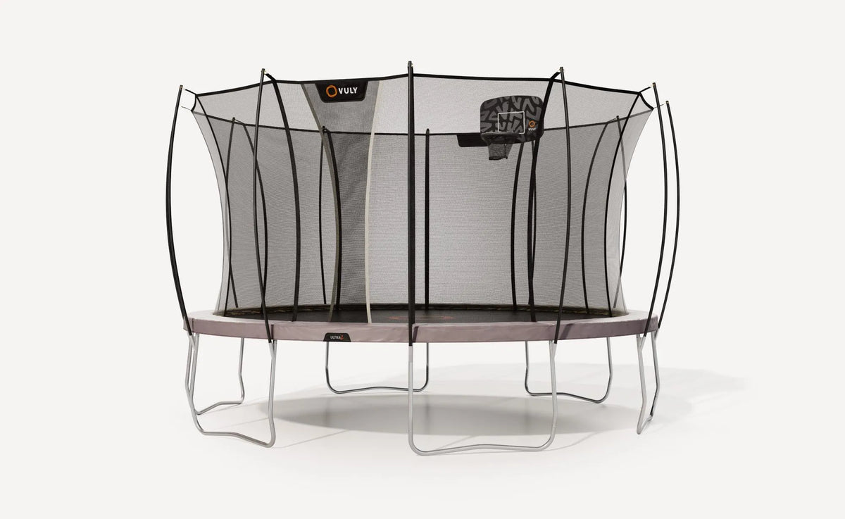 Vuly Trampoline Ultra 2 Round with Enclosure Large 13 ft for Kids