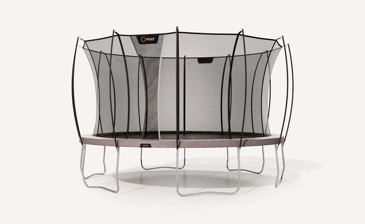 Vuly Trampoline Ultra 2 Round with Enclosure Large 13 ft for Kids