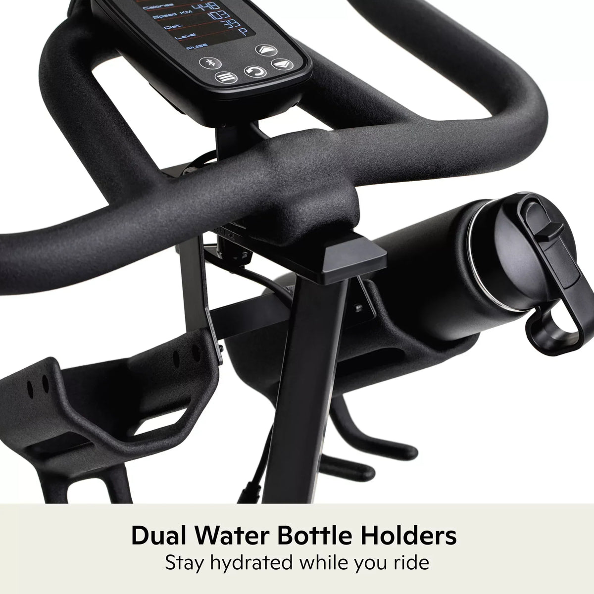 Schwinn IC4 Indoor Cycling Bike with 100 Resistance Levels, Bluetooth Heart Rate Armband, Dual-Sided SPD Pedals, Compatible with Peloton App, Zwift