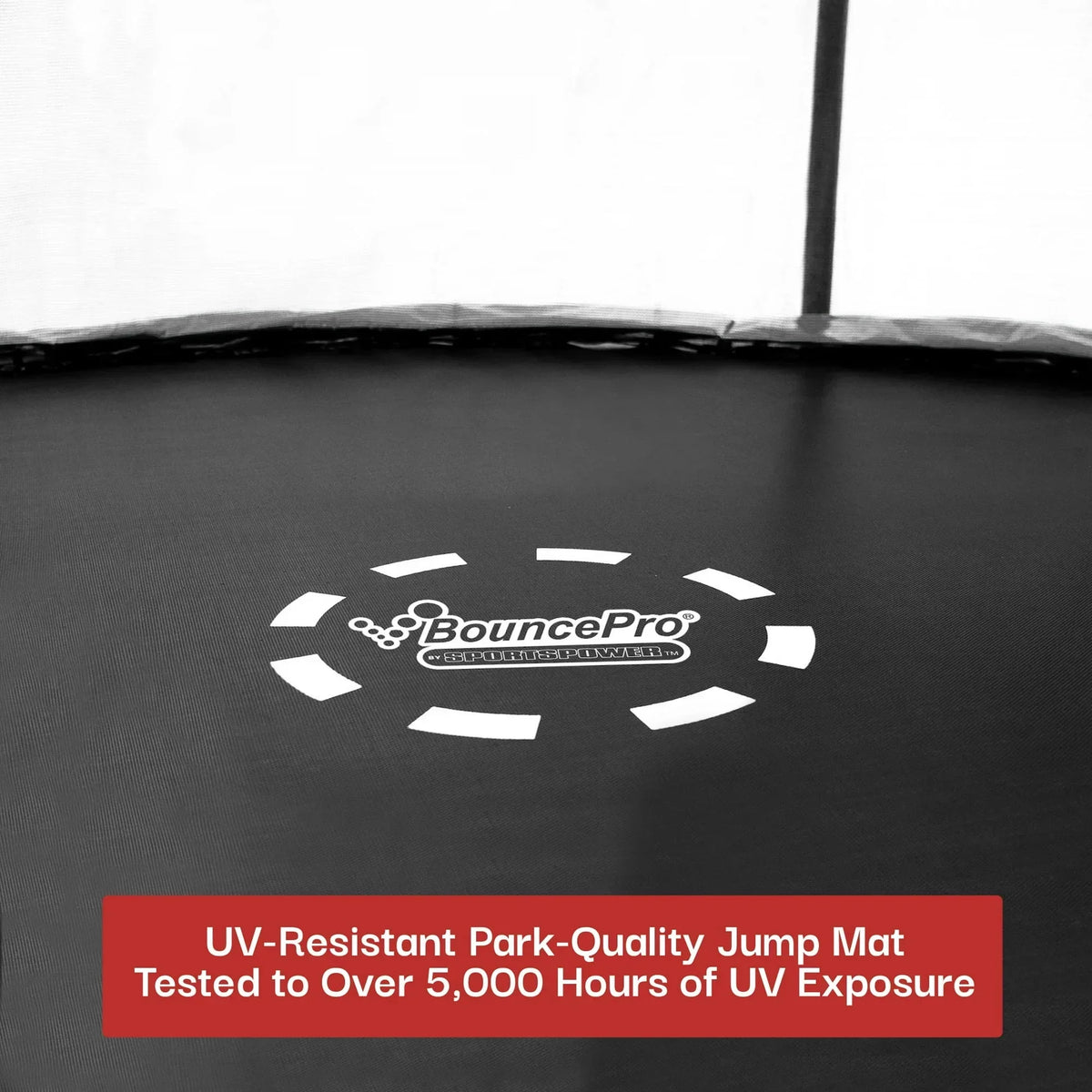 Sportspower Bounce Pro 9 ft x 15 ft Rectangular Trampoline