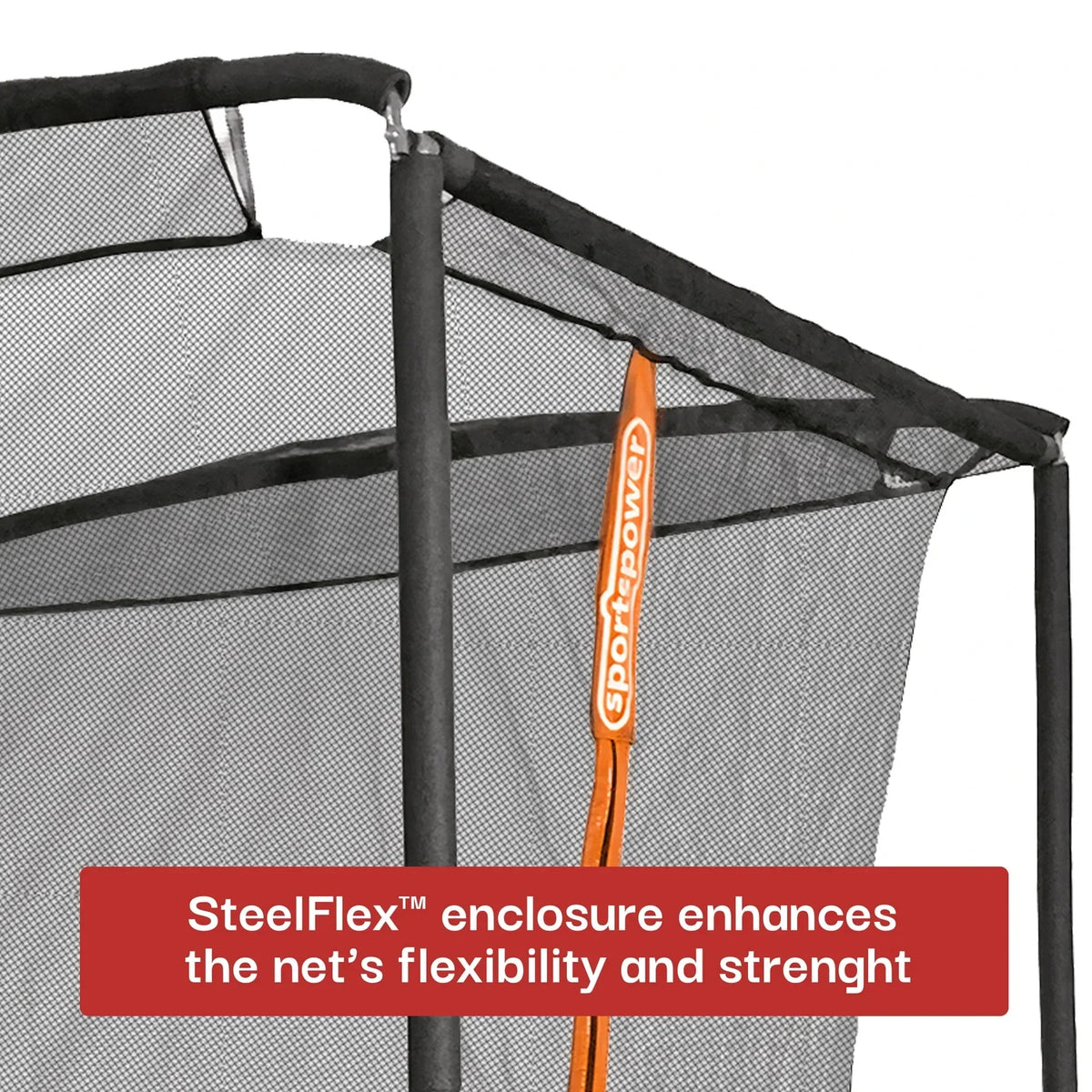 Sportspower Bounce Pro 9 ft x 15 ft Rectangular Trampoline