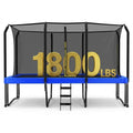 Zupapa 1800LBS/2500LBS Rectangular Trampoline - Play Equipment