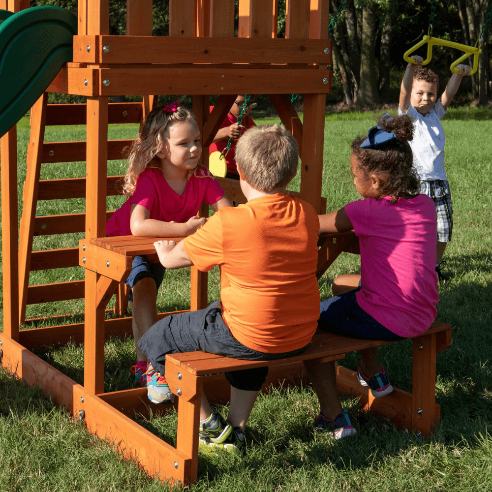 Tucson Swing Set - Big Fun in a Compact Design - Play Equipment