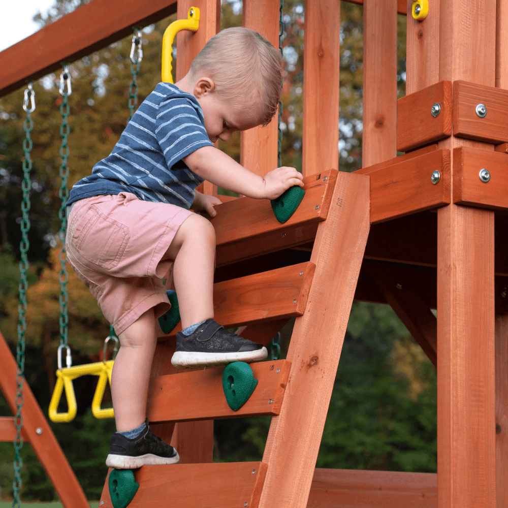Tucson Swing Set - Big Fun in a Compact Design - Play Equipment
