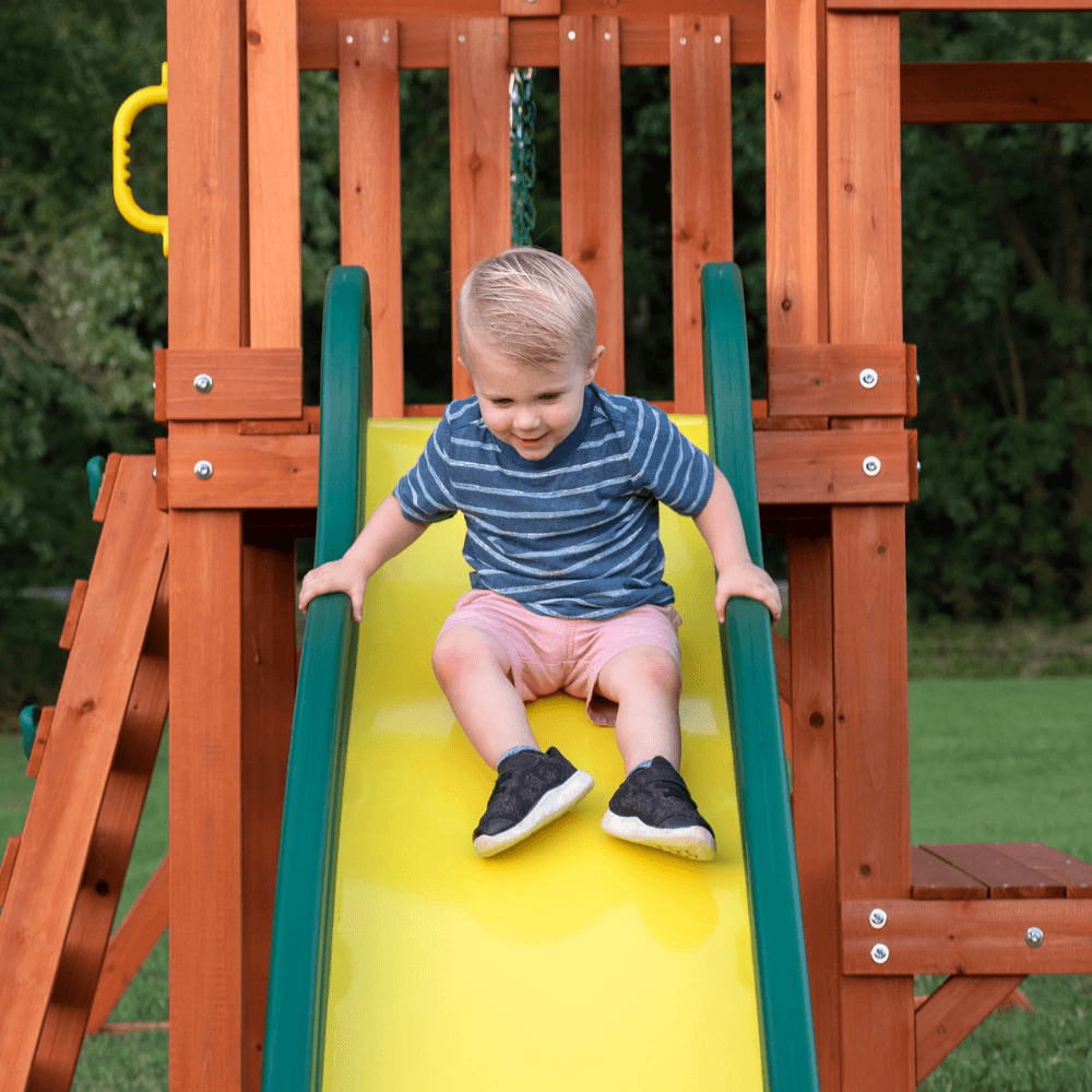 Tucson Swing Set - Big Fun in a Compact Design - Play Equipment