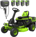 Greenworks 60V 30" CrossoverT Riding Lawn Tractor with 8.0 Ah