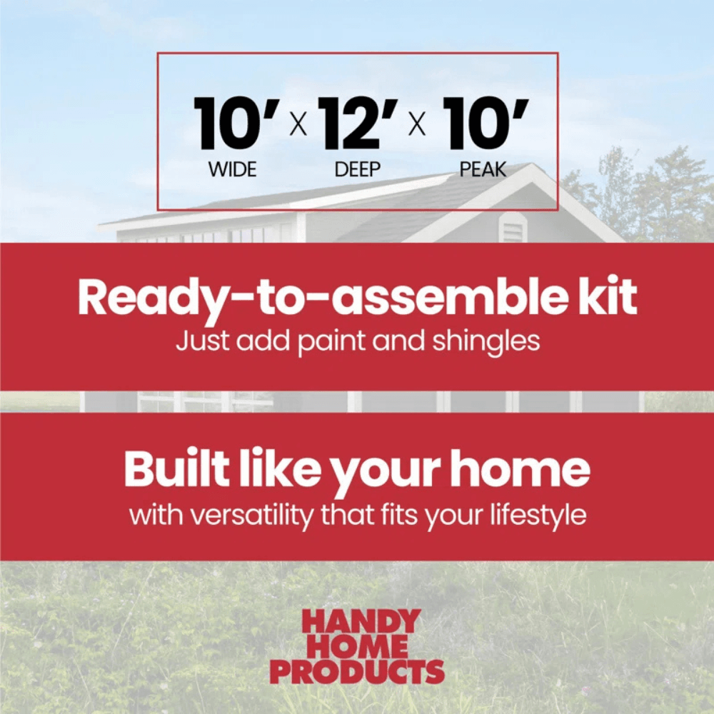 Handy Home Windemere 10x12 Storage Shed