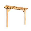 Creekvine Designs Red Cedar Monterrey Pergola - Gazebo