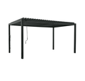 Backyard Discovery Sarasota 16 ft x 10 ft Galvanized Steel Louvered Pergola