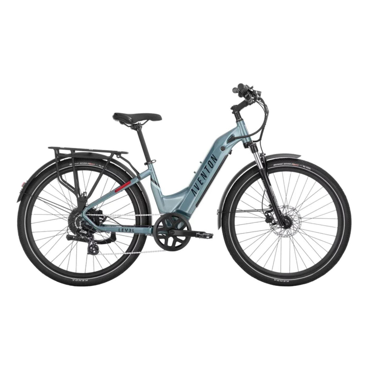 Aventon - Level.2 Commuter Step-Through EBike W/ up to 60 Miles Max Operating Range and 28 MPH Max Speed - Medium/Large