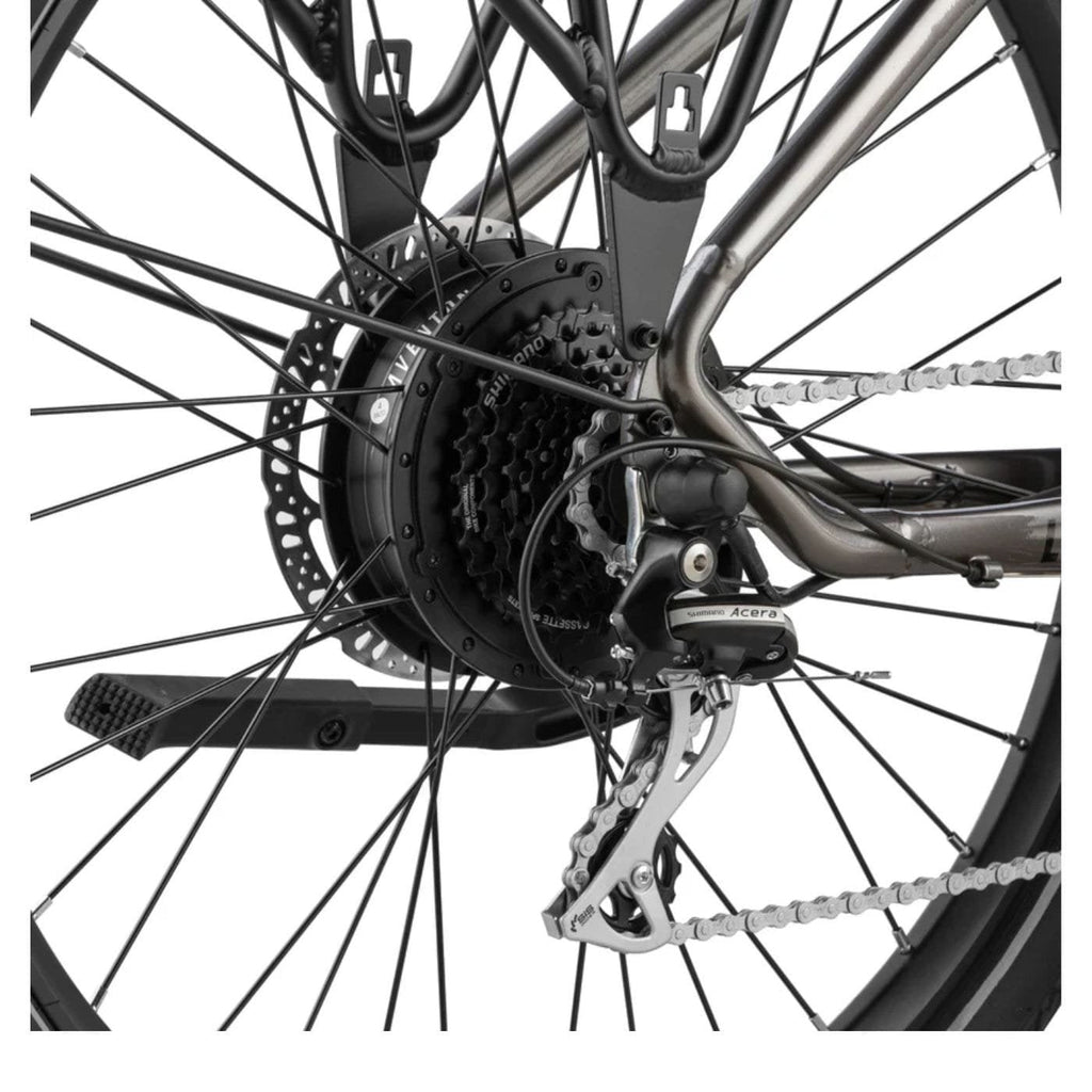 Aventon - Level.2 Commuter Step-Through EBike W/ up to 60 Miles Max Operating Range and 28 MPH Max Speed - Medium/Large