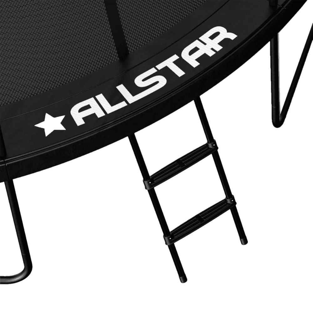 Allstar 10 Trampoline Outdoor Backyard Play Equipment with Net & Ladder