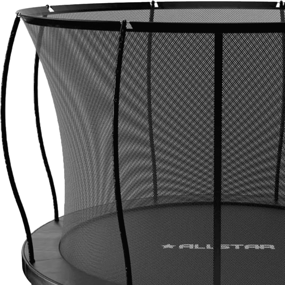 Allstar 10 Trampoline Outdoor Backyard Play Equipment with Net & Ladder