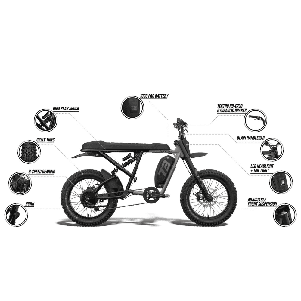 SUPER73-R Adventure Series Core - Electric Bike