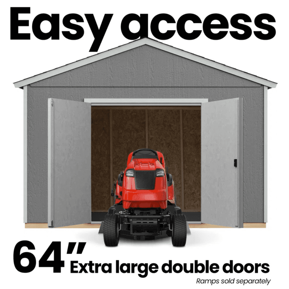 Astoria 12 ft. x 12 ft. Outdoor Wood Storage Shed