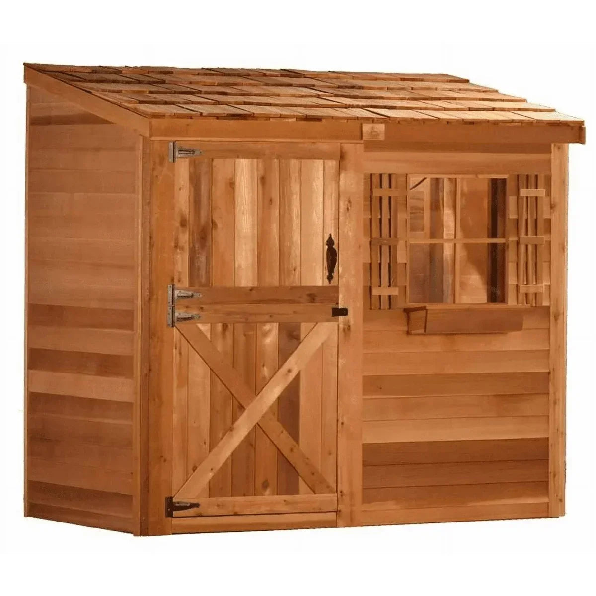 Cedarshed Bayside 8x4 Lean To Storage Shed