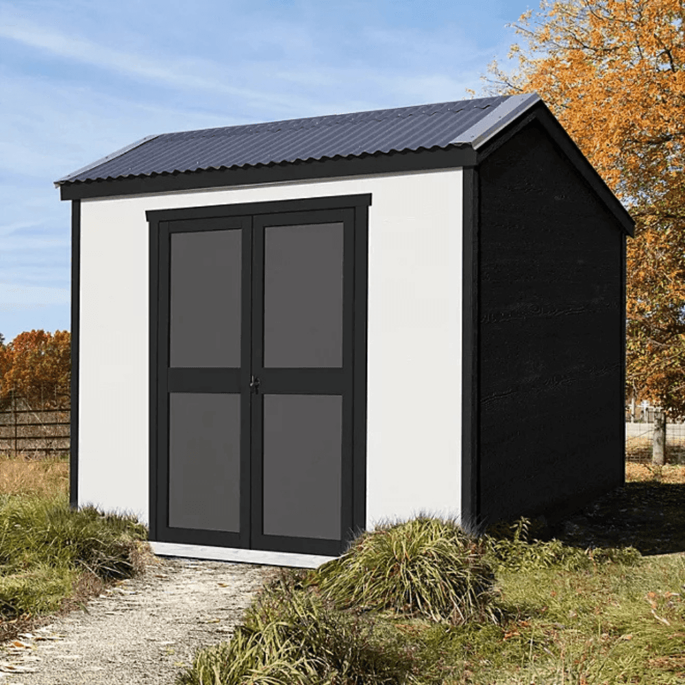 Gardena 8 ft x 6 ft Outdoor Wood Utility Shed