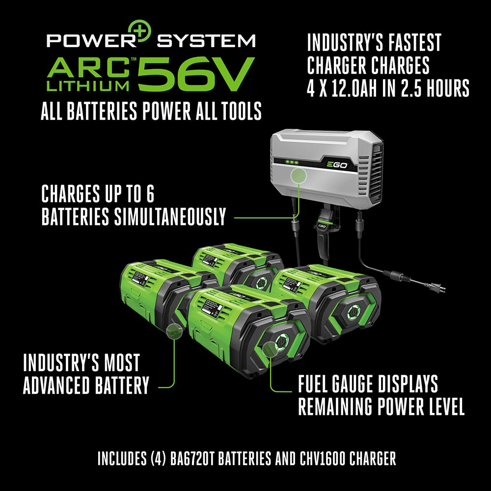 EGO Power Z6+ 42 in 56-Volt Lithium-Ion Zero Turn Mower