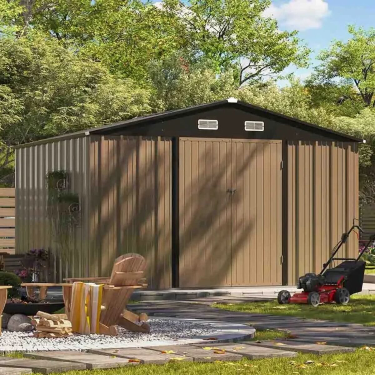 Patiowell 10x8 Shed with Windows