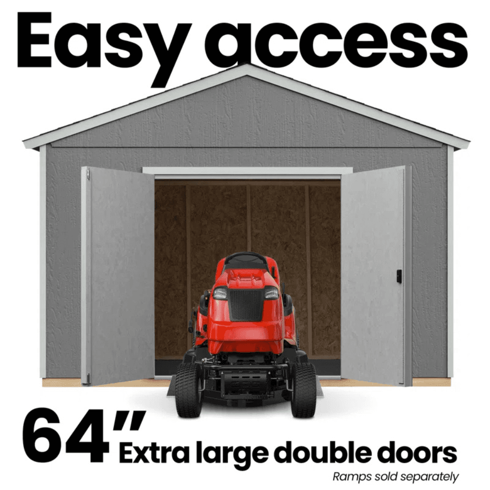 Rookwood 10 ft. W x 12 ft. D Wood Storage Shed With Floor