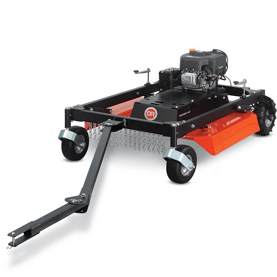 DR Field Brush Mower - 44 in Tow-Behind Brush Cutter