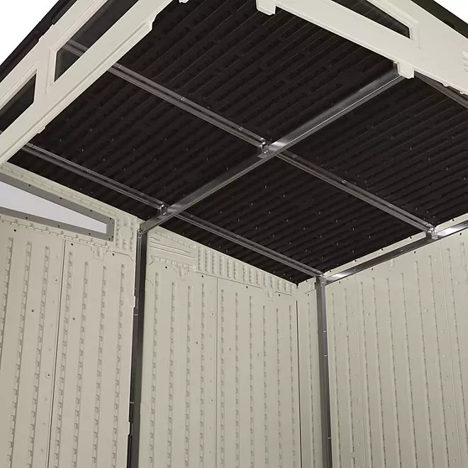 Suncast 7 ft x 7 ft Modernist Resin Outdoor Storage Shed