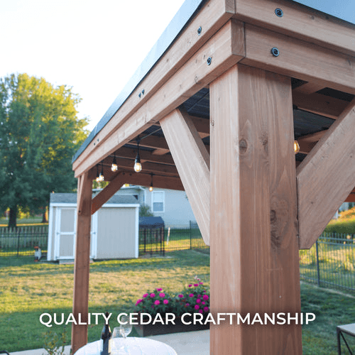 Backyard Discovery Arcadia Slope 12 ft x 9.5 ft Gazebo