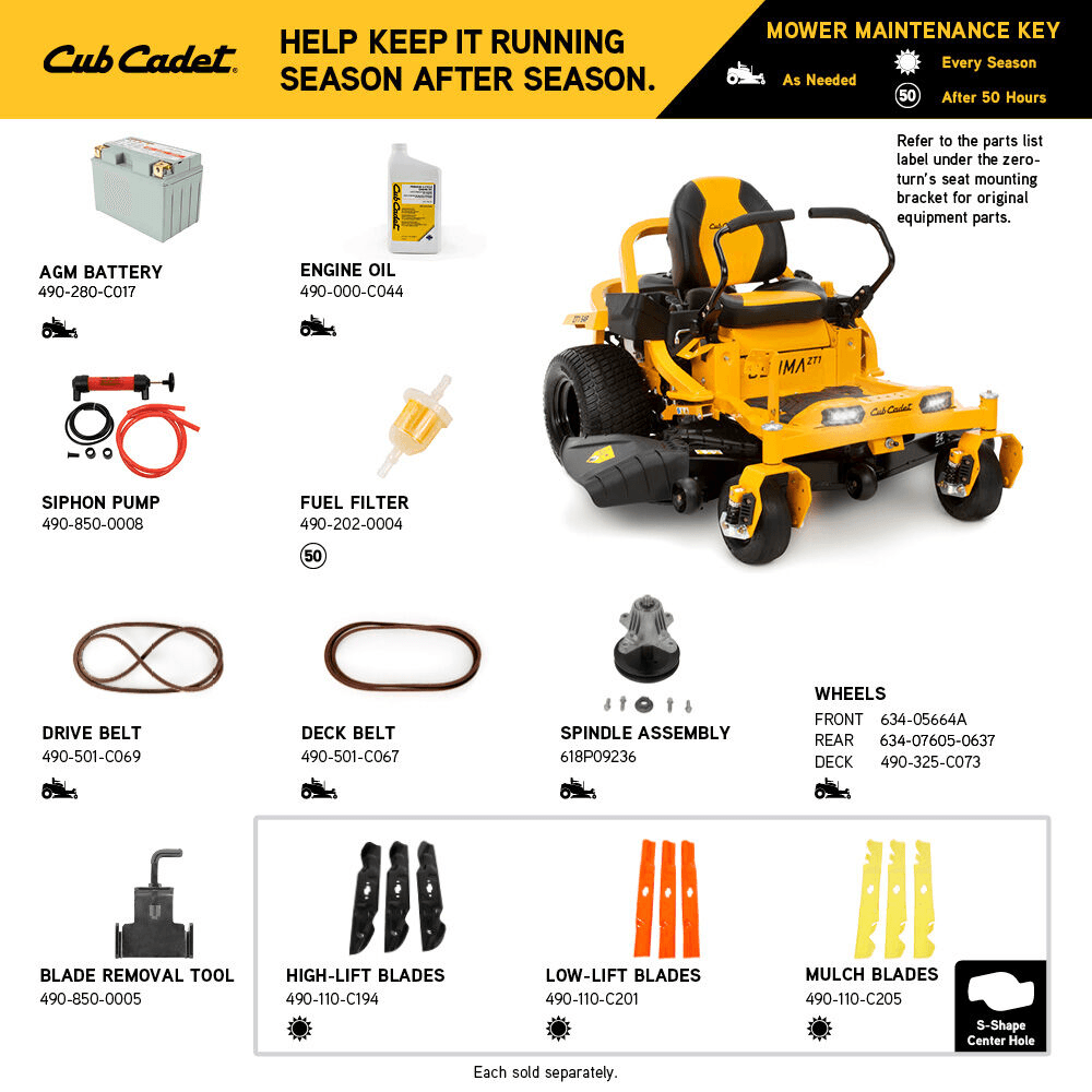 Cub Cadet Ultima ZT1 54 in - 24HP Kohler Zero Turn Mower