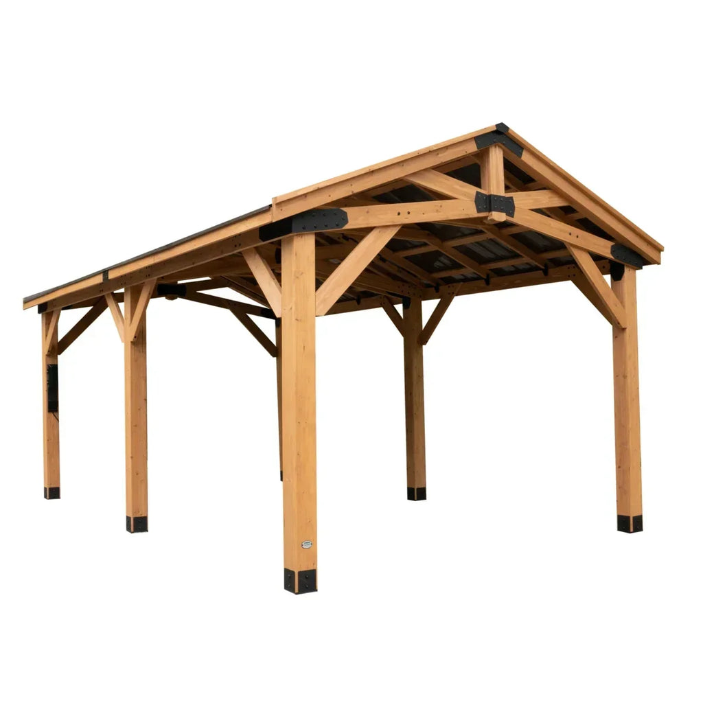 Backyard Discovery 20 ft x 12 ft Norwood Carport Gazebo