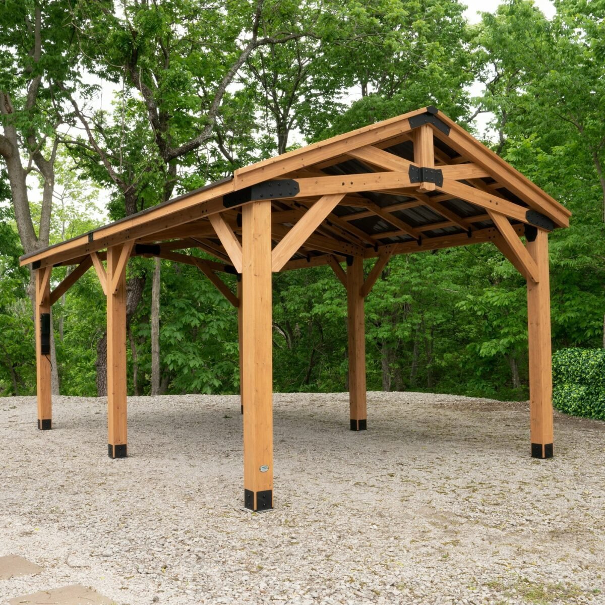 Backyard Discovery 20 ft x 12 ft Norwood Carport Gazebo