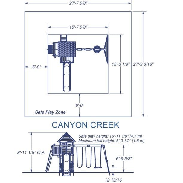 Backyard Discovery Canyon Creek Swing Set - Play Equipment