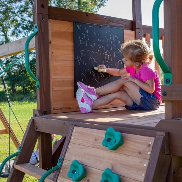 Backyard Discovery Cedar Cove Swing Set - Play Equipment