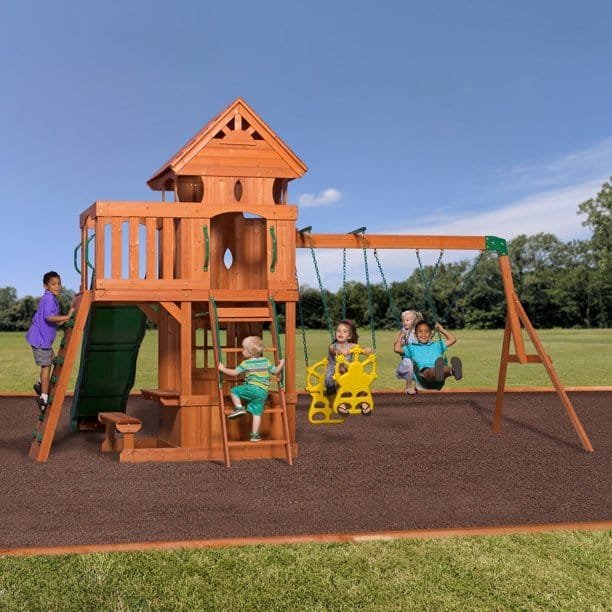 Backyard Discovery Monterey Swing Set - Play Equipment