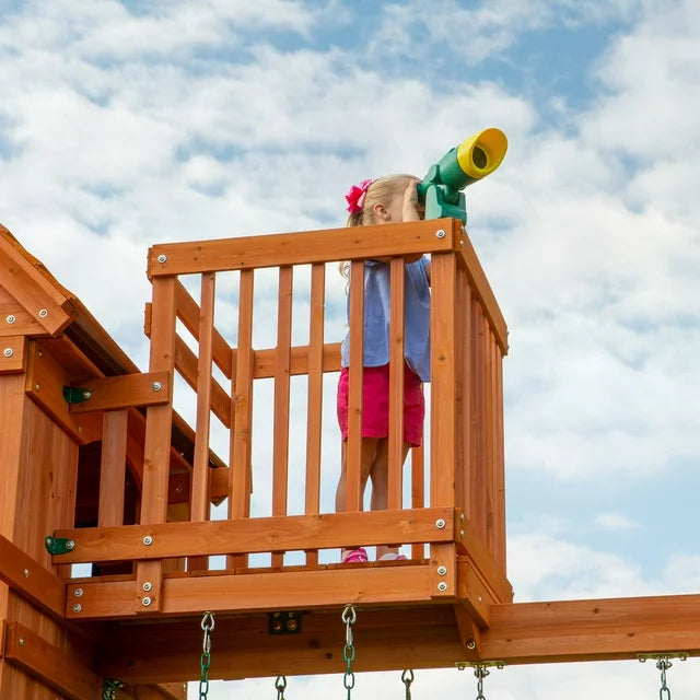 Backyard Discovery Skyfort II Swing Set - Play Equipment