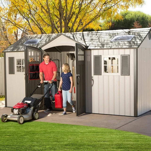Lifetime 15 ft x 8 ft Shed (Side Entry)