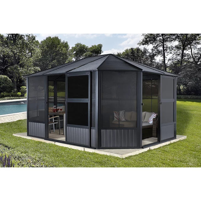 Sojag Charleston Solarium 12 x 15 ft - Gazebo