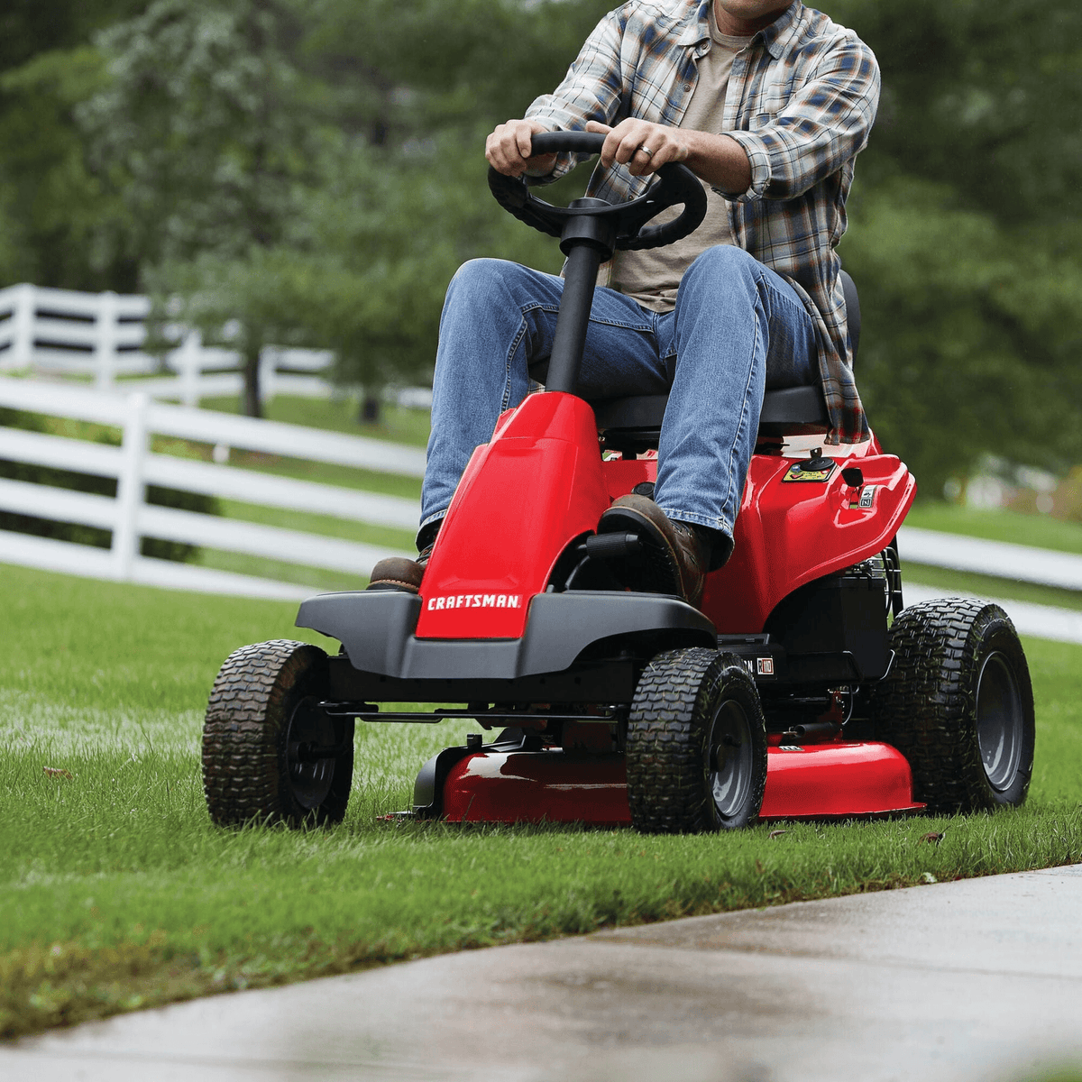 Craftsman R110 36 in 11.5HP Manual/Gear Riding Lawn Mower