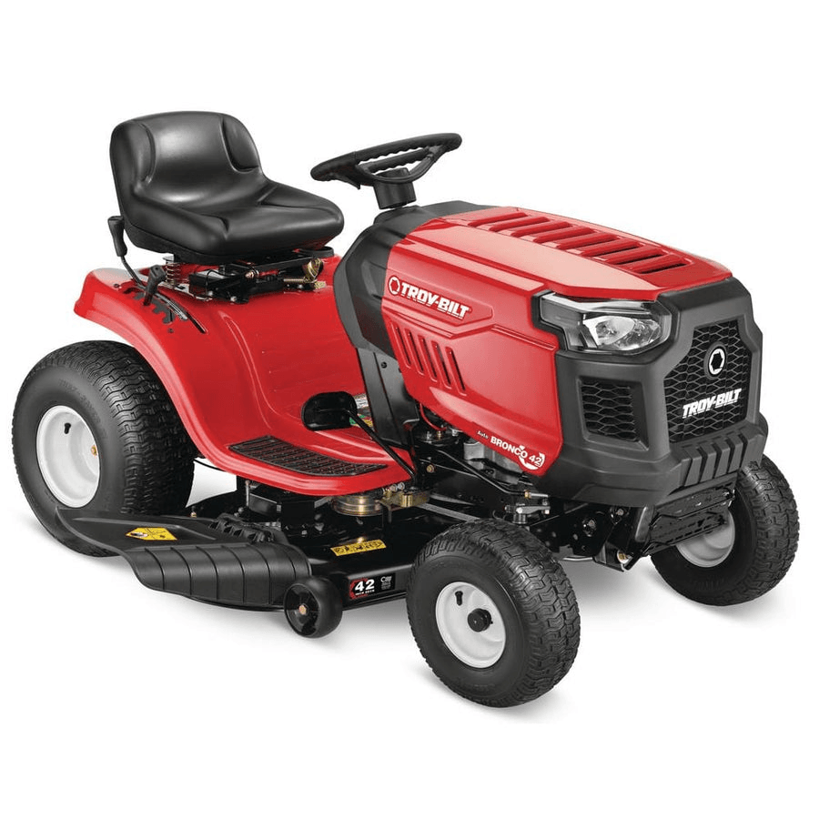 Troy-Bilt Bronco 42" Automatic Drive Gas Riding Lawn Tractor
