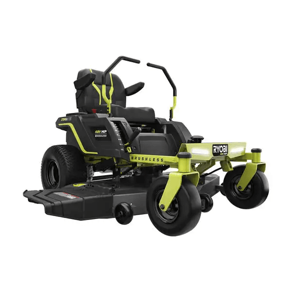Ryobi 48V Brushless 54 in Electric Riding Zero Turn Mower