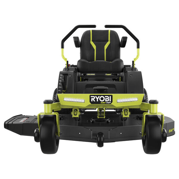 Ryobi 48V Brushless 54 in Electric Riding Zero Turn Mower